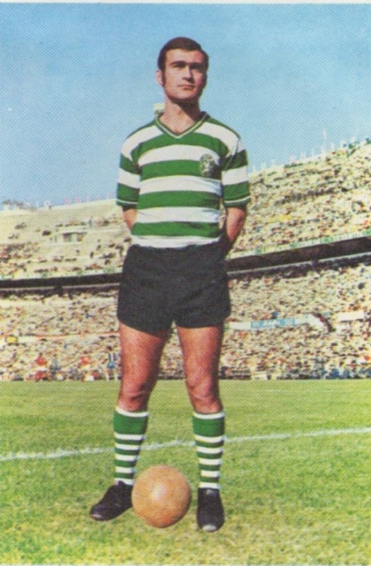 Primera equipación de Sporting de Portugal 70-71