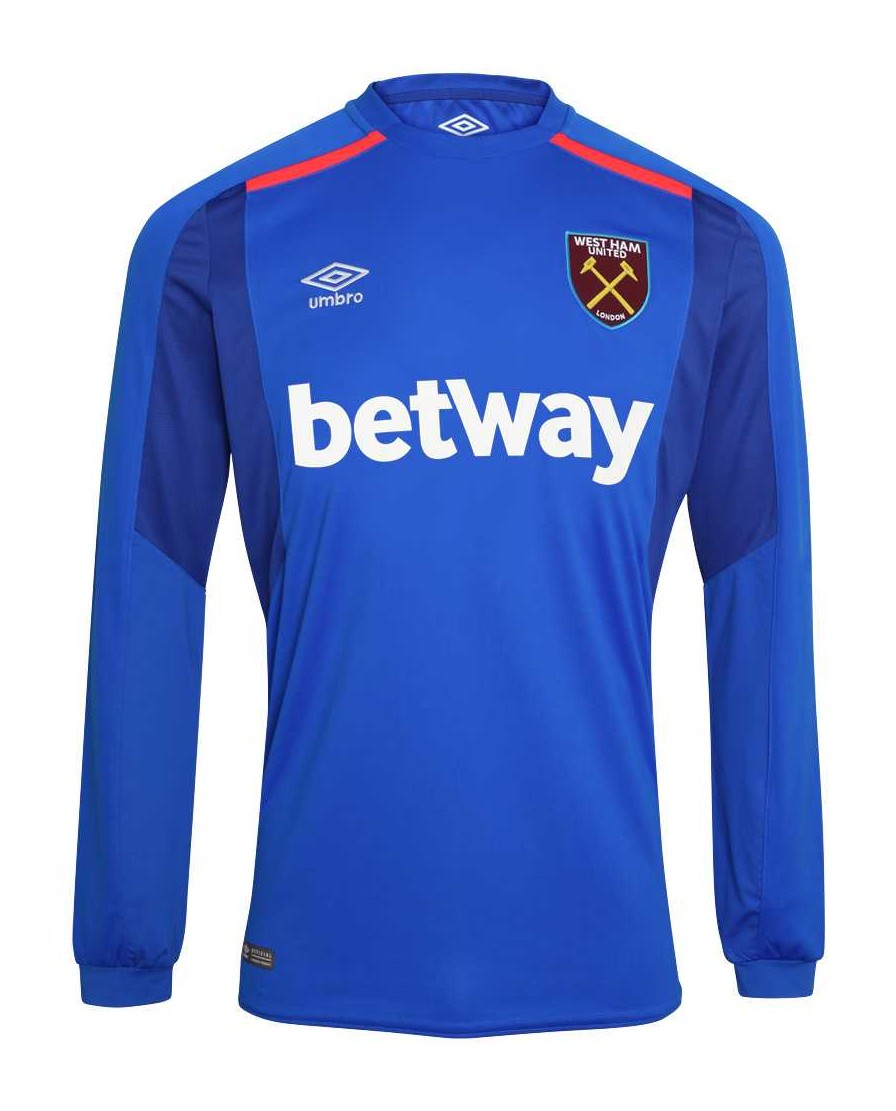Equipación de portero de West Ham United 17-18