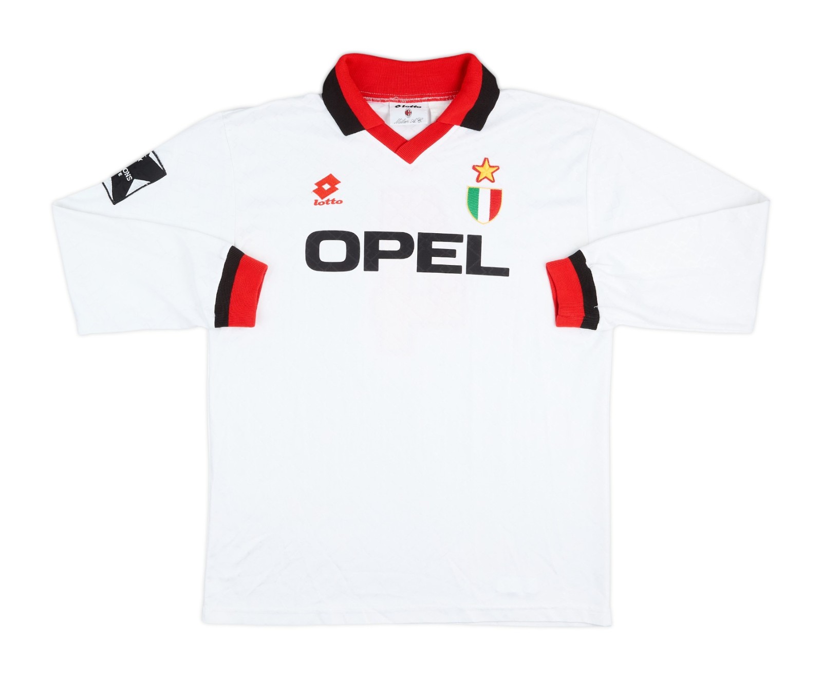 Equipación especial de Milan 94-95
