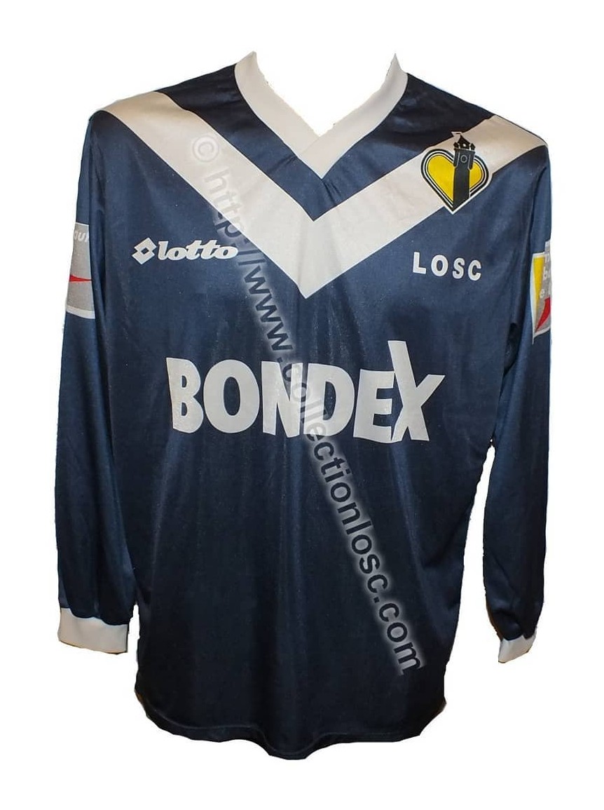 Segunda equipación de Lille 92-93