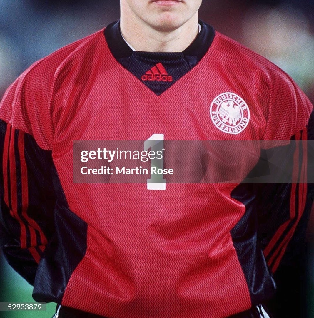 Equipación de portero de Alemania 1998