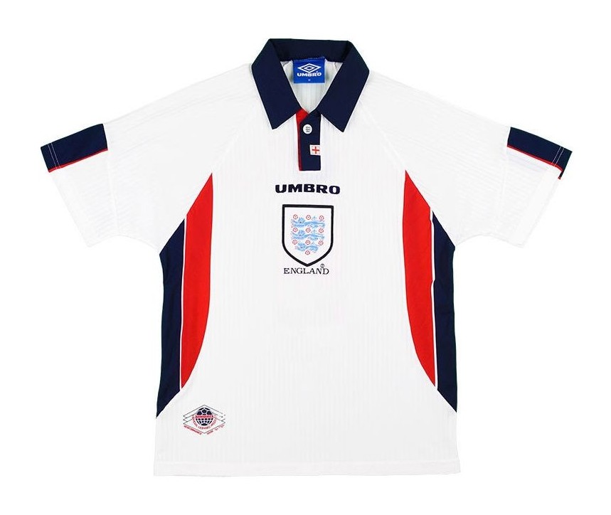 Primera equipación de Inglaterra 1998