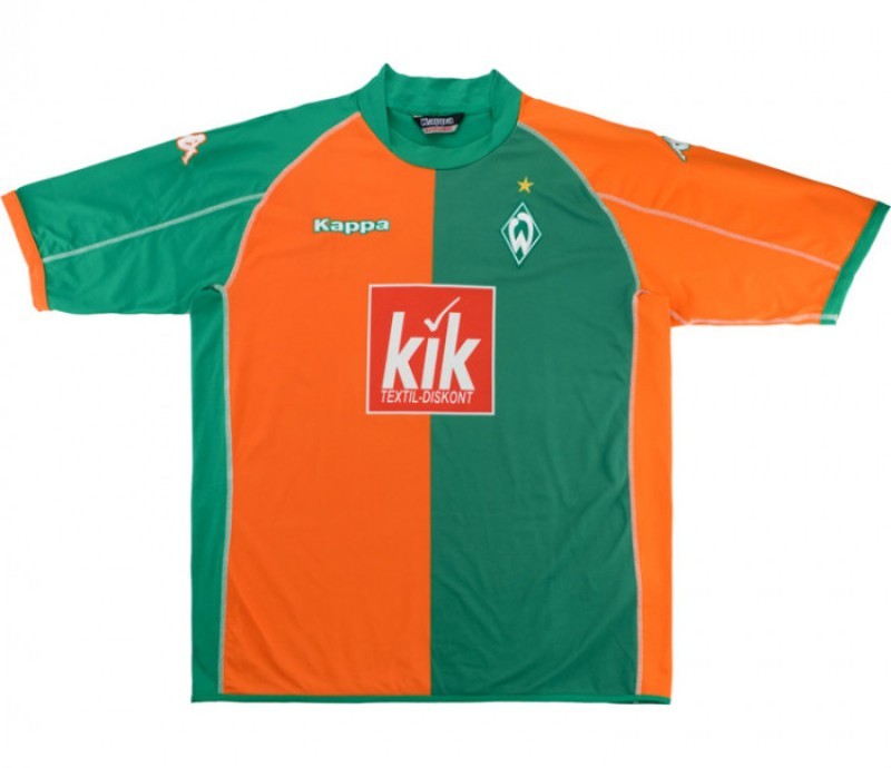 Primera equipación de Werder Bremen 05-06