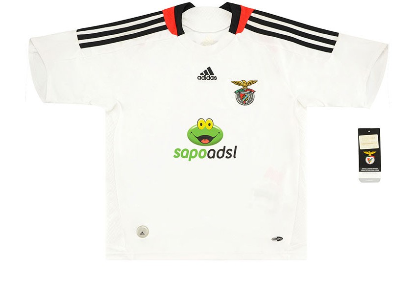 Segunda equipación de Benfica 08-09
