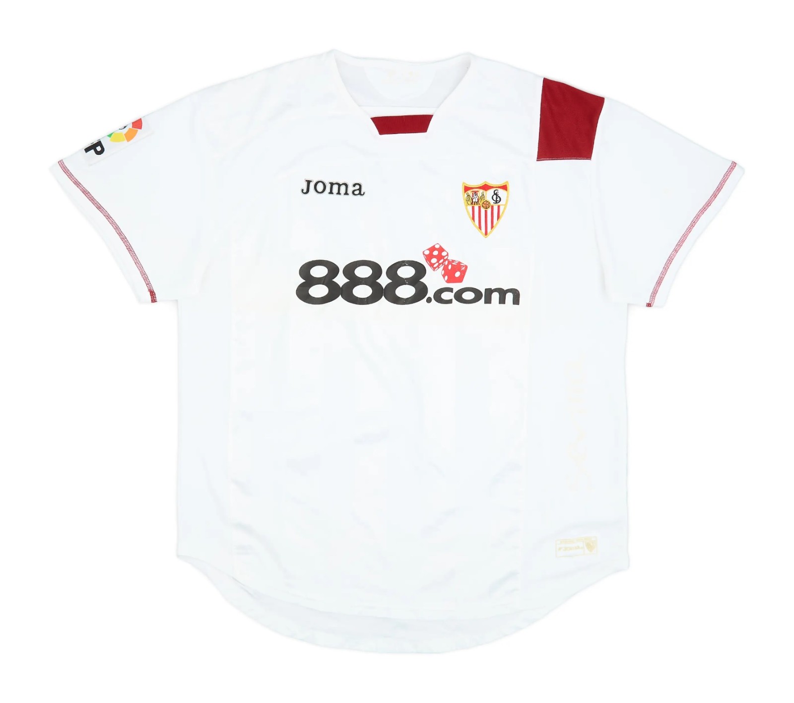 Primera equipación de Sevilla FC 07-08