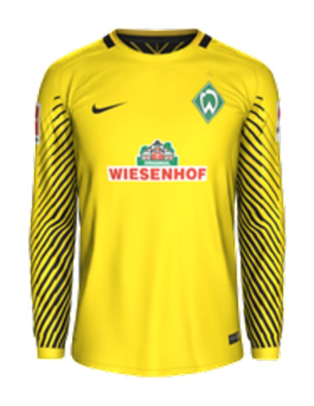 Equipación de portero de Werder Bremen 17-18