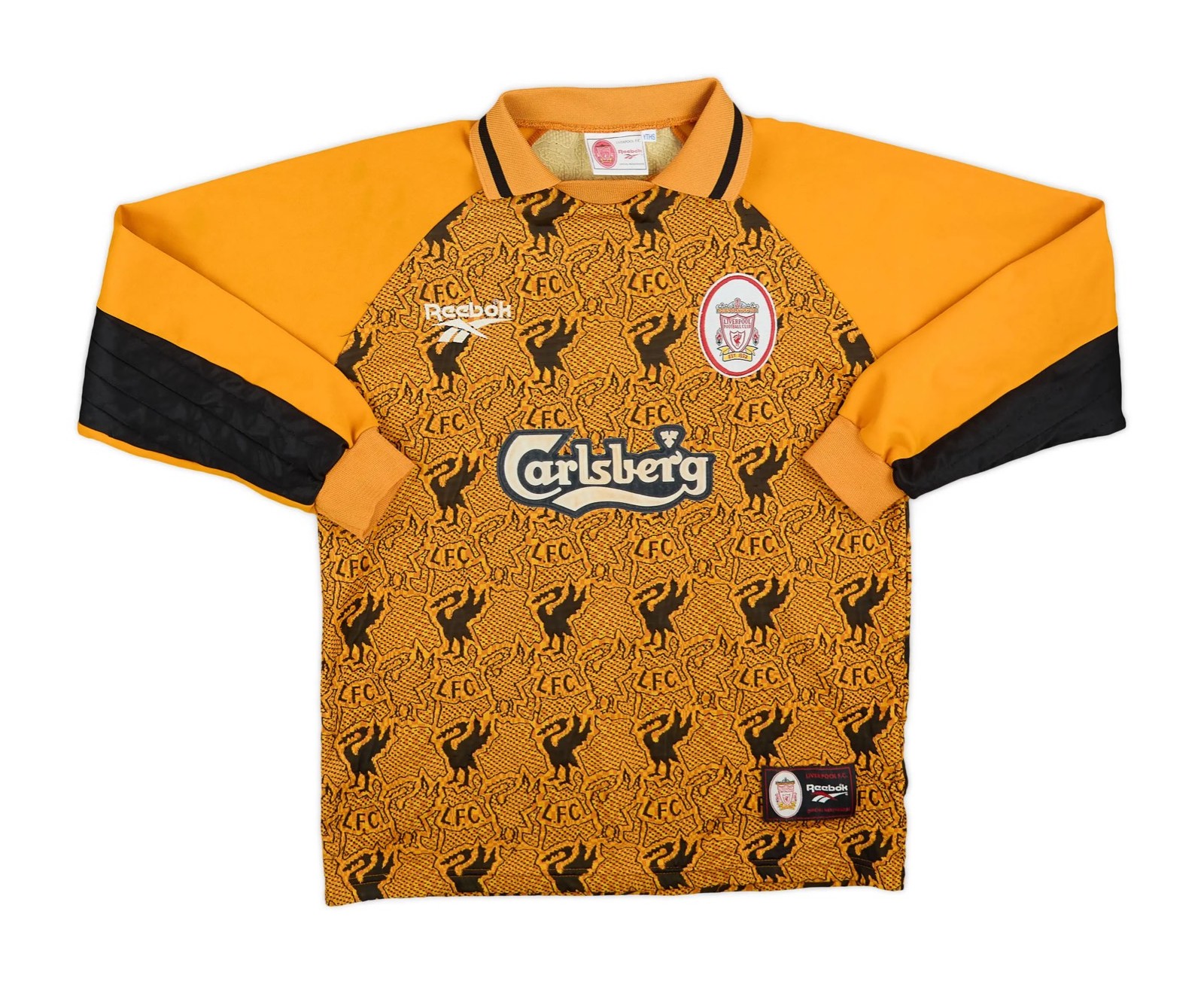 Equipación de portero de LiverpoolFC 96-97