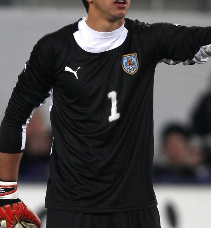 Equipación de portero de Uruguay 2008