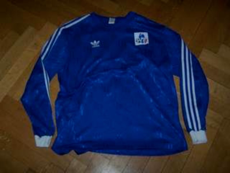 Primera equipación de Olympique de Lyon 94-95