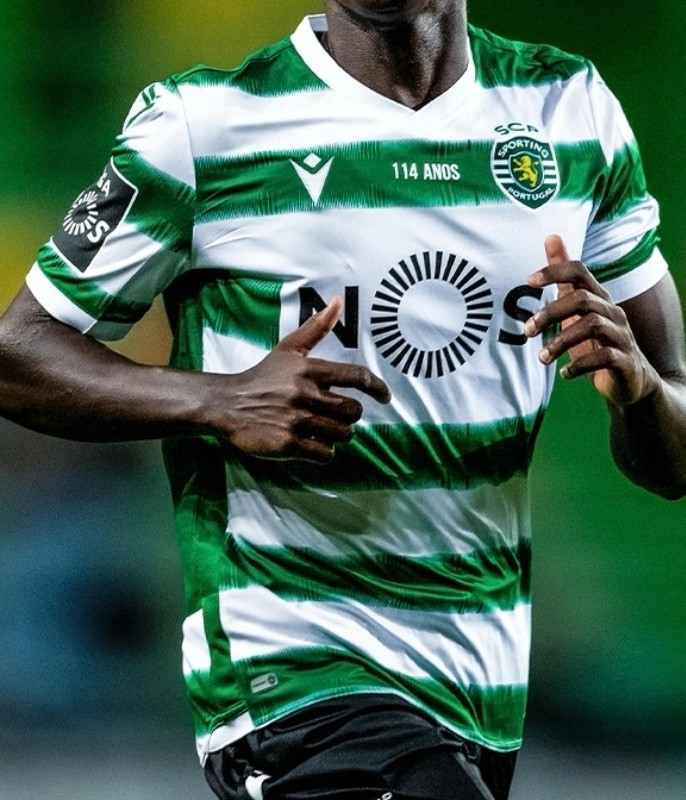 Primera equipación de Sporting de Portugal 20-21