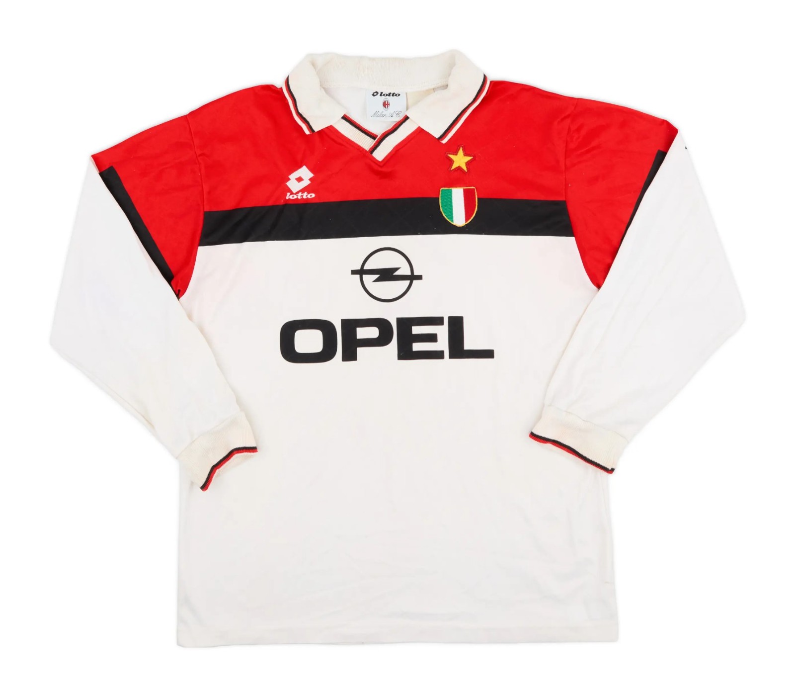 Segunda equipación de Milan 94-95