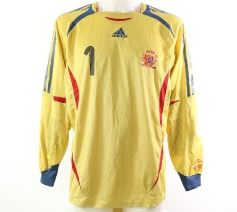 Equipación de portero de España 2006