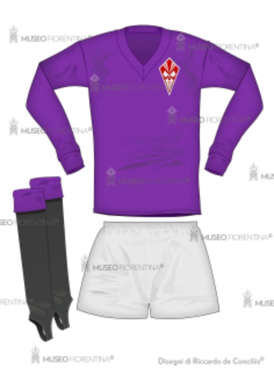Primera equipación de Fiorentina 1932-33