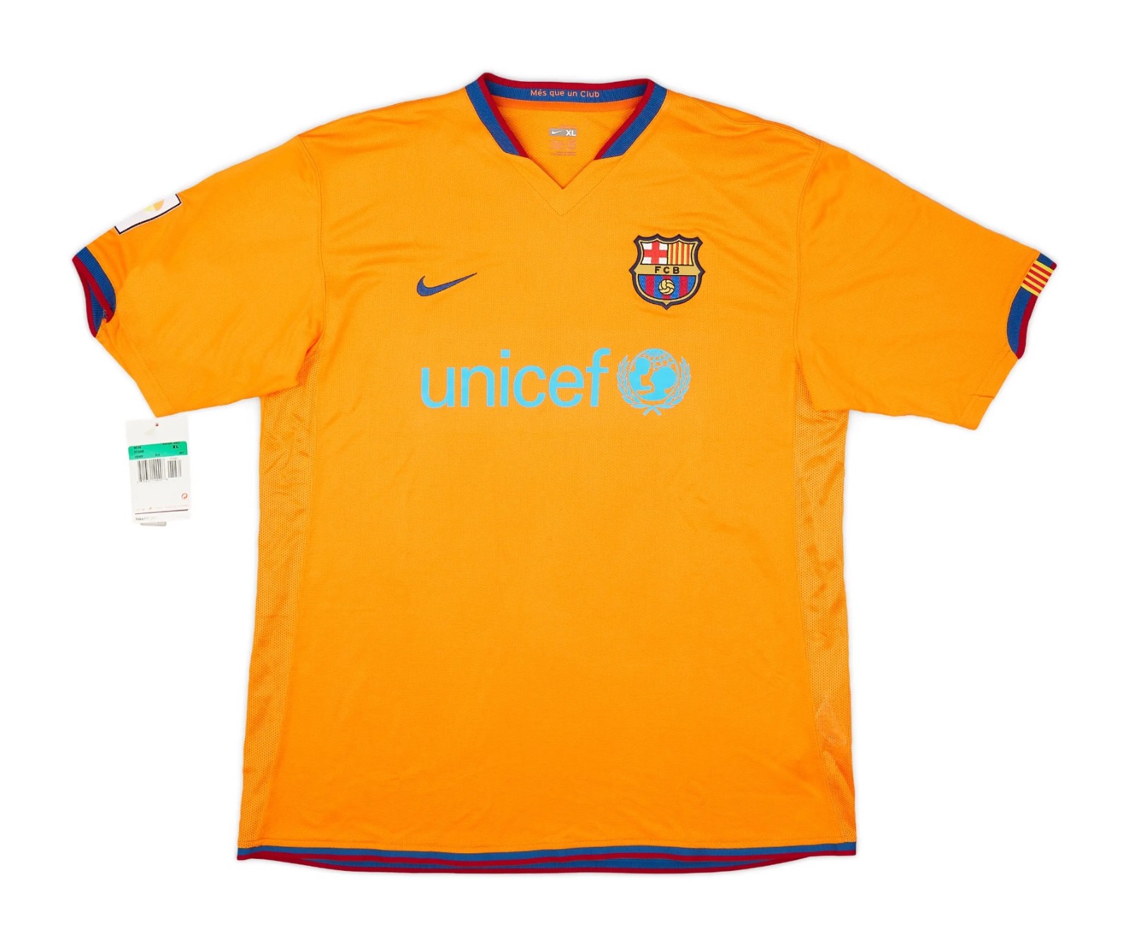 Segunda equipación de Barcelona 06-07