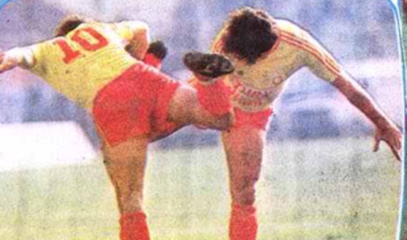 Tercera equipación de Galatasaray 90-91