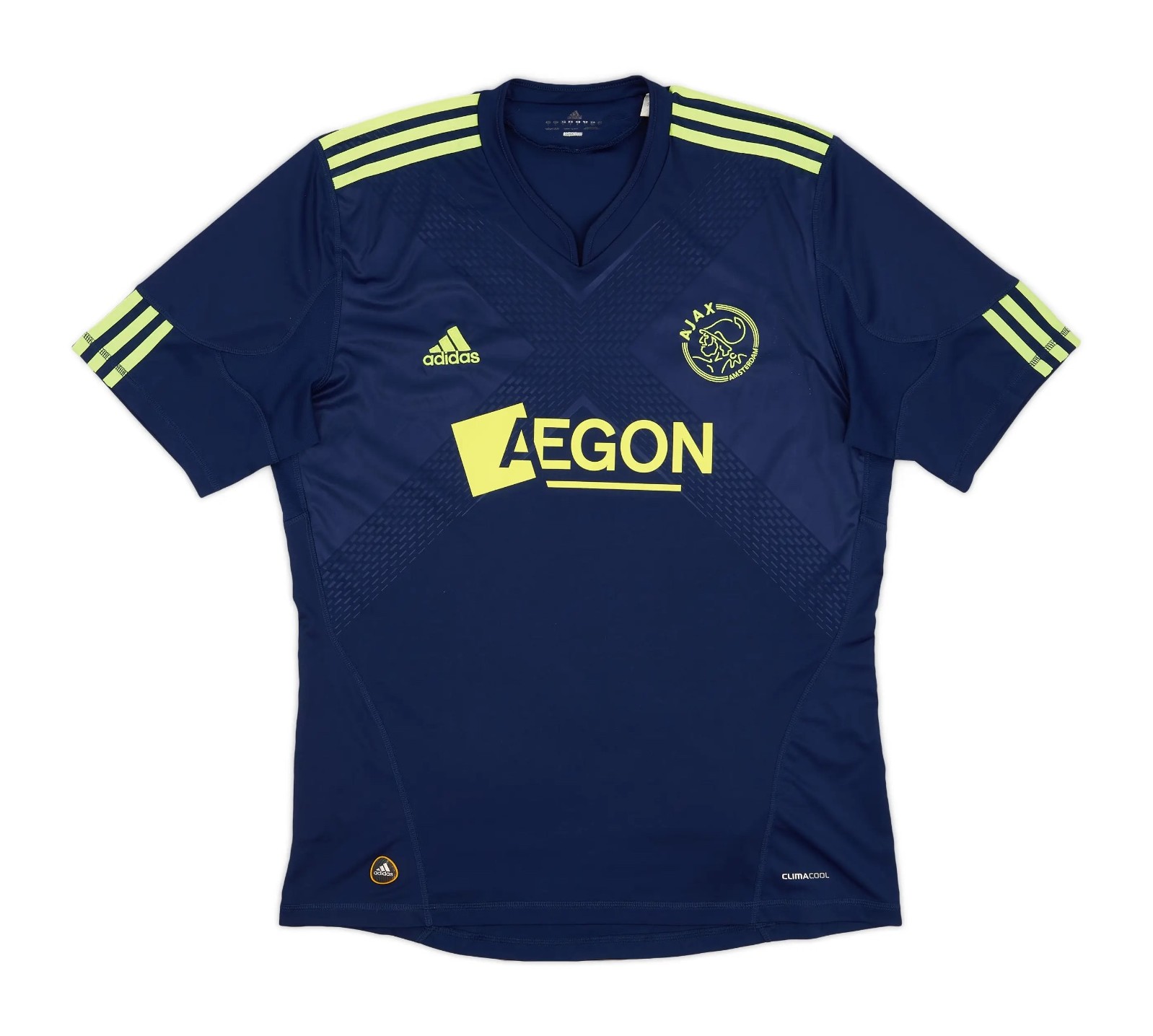 Segunda equipación de Ajax 10-11