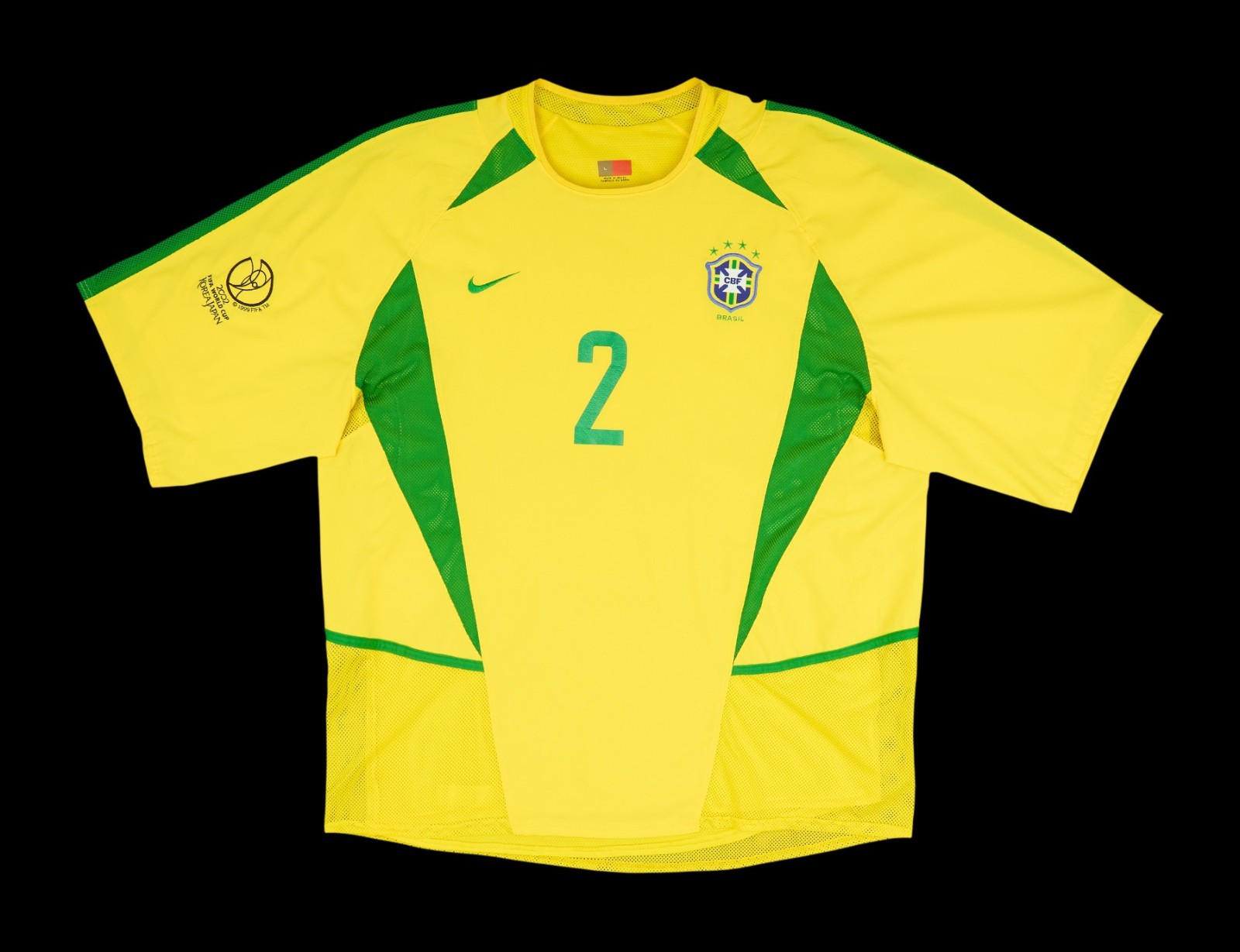 Primera equipación de Brasil 2002
