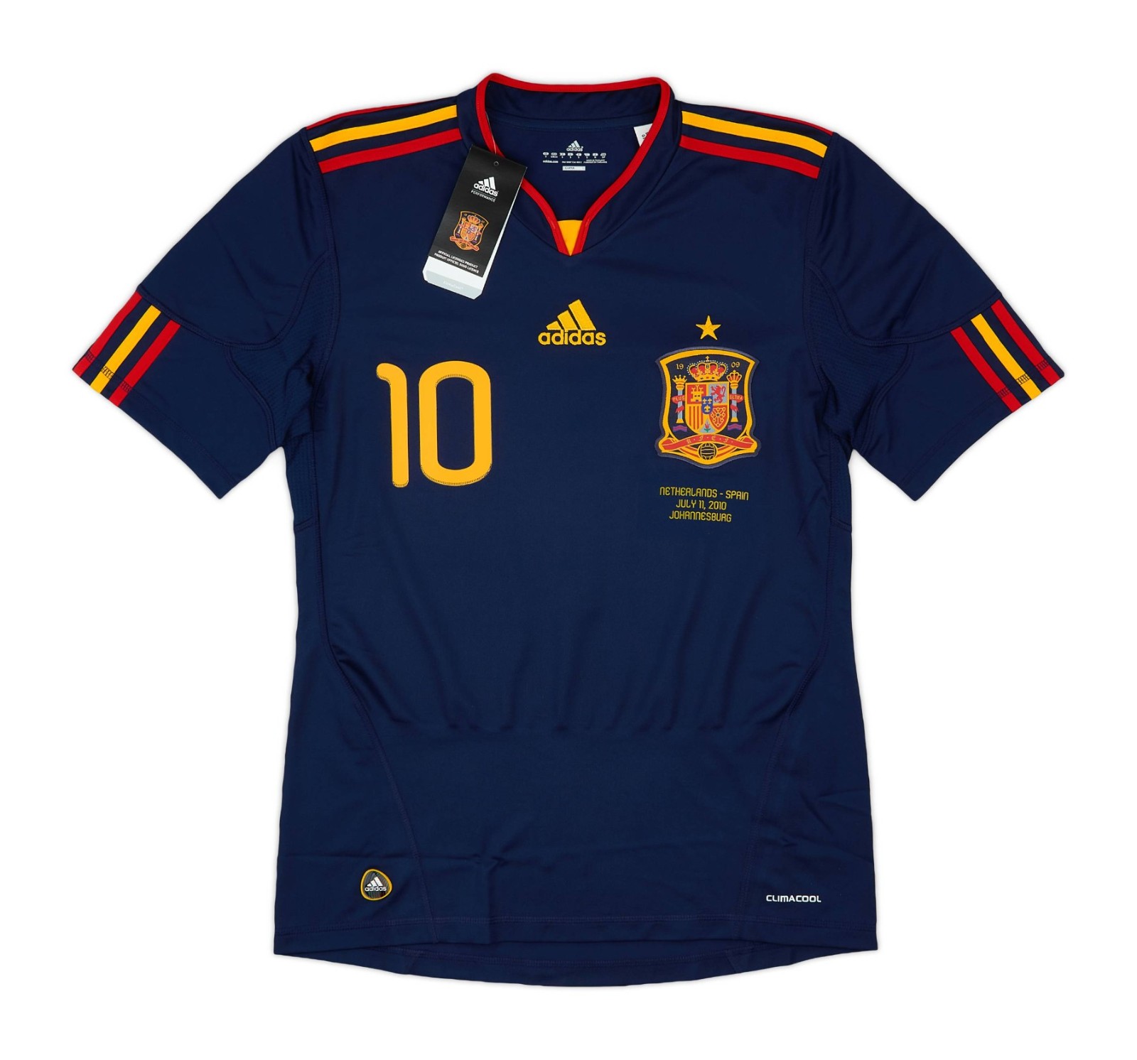 Segunda equipación de España 10-11