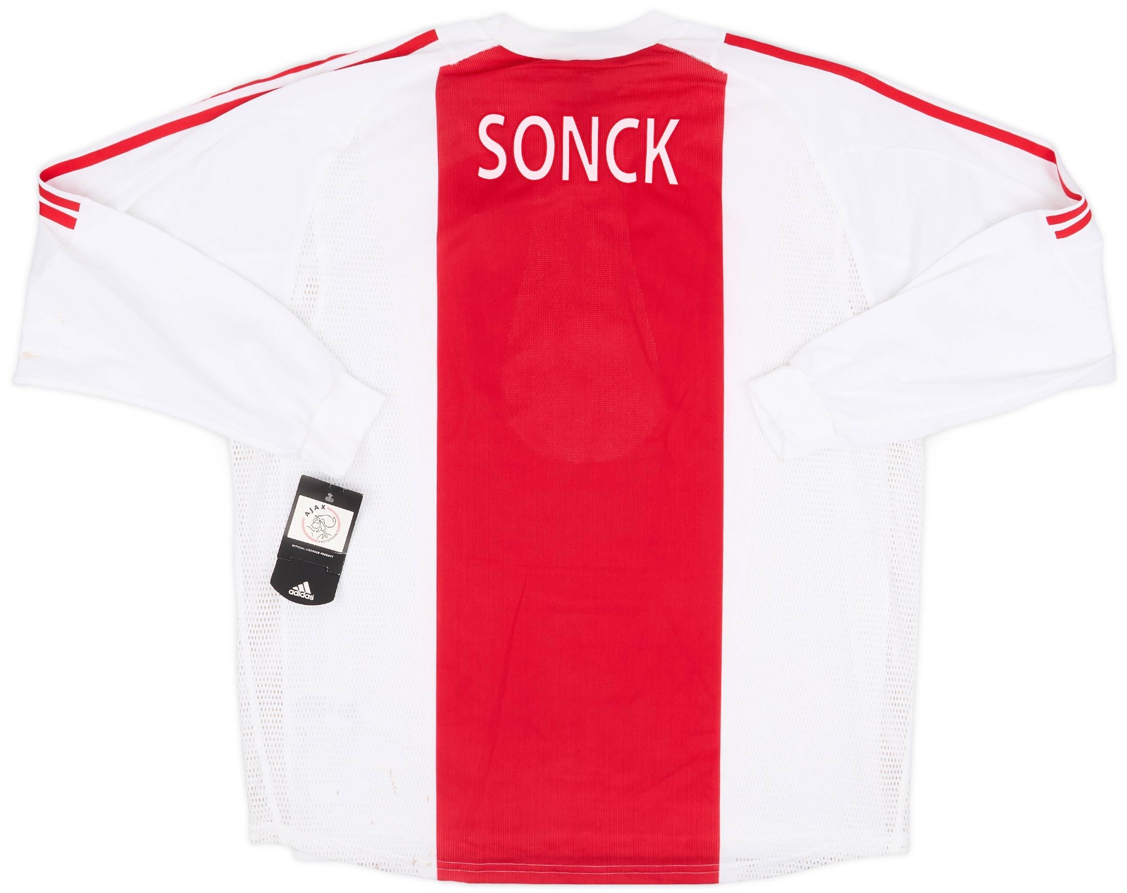 Primera equipación de Ajax 03-04