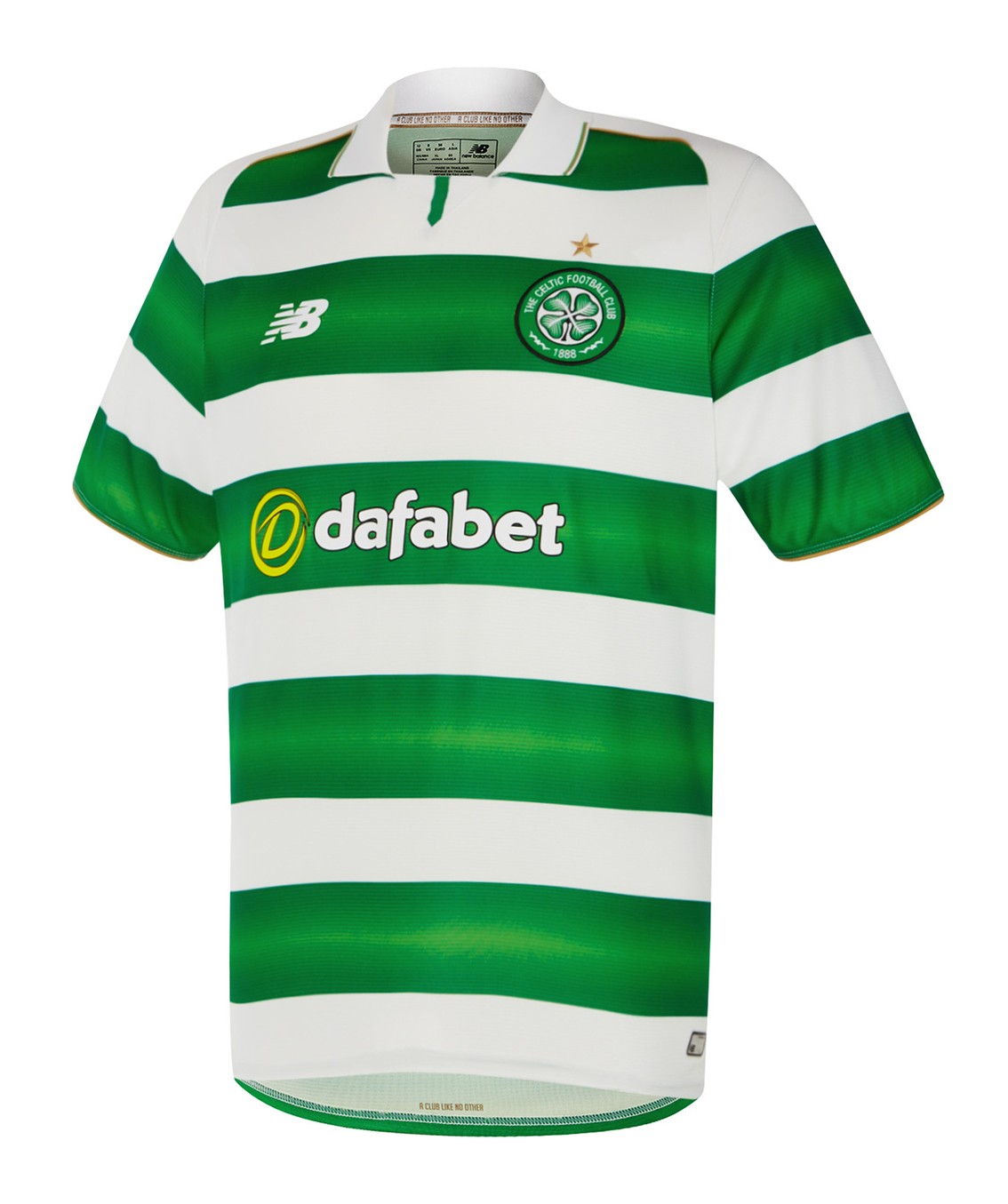 Primera equipación de Celtic 16-17