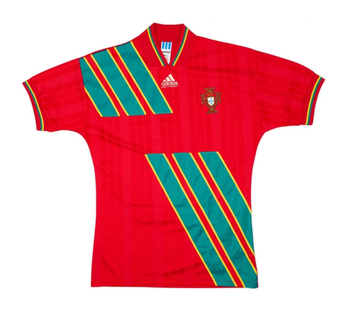 Primera equipación de Portugal 1994