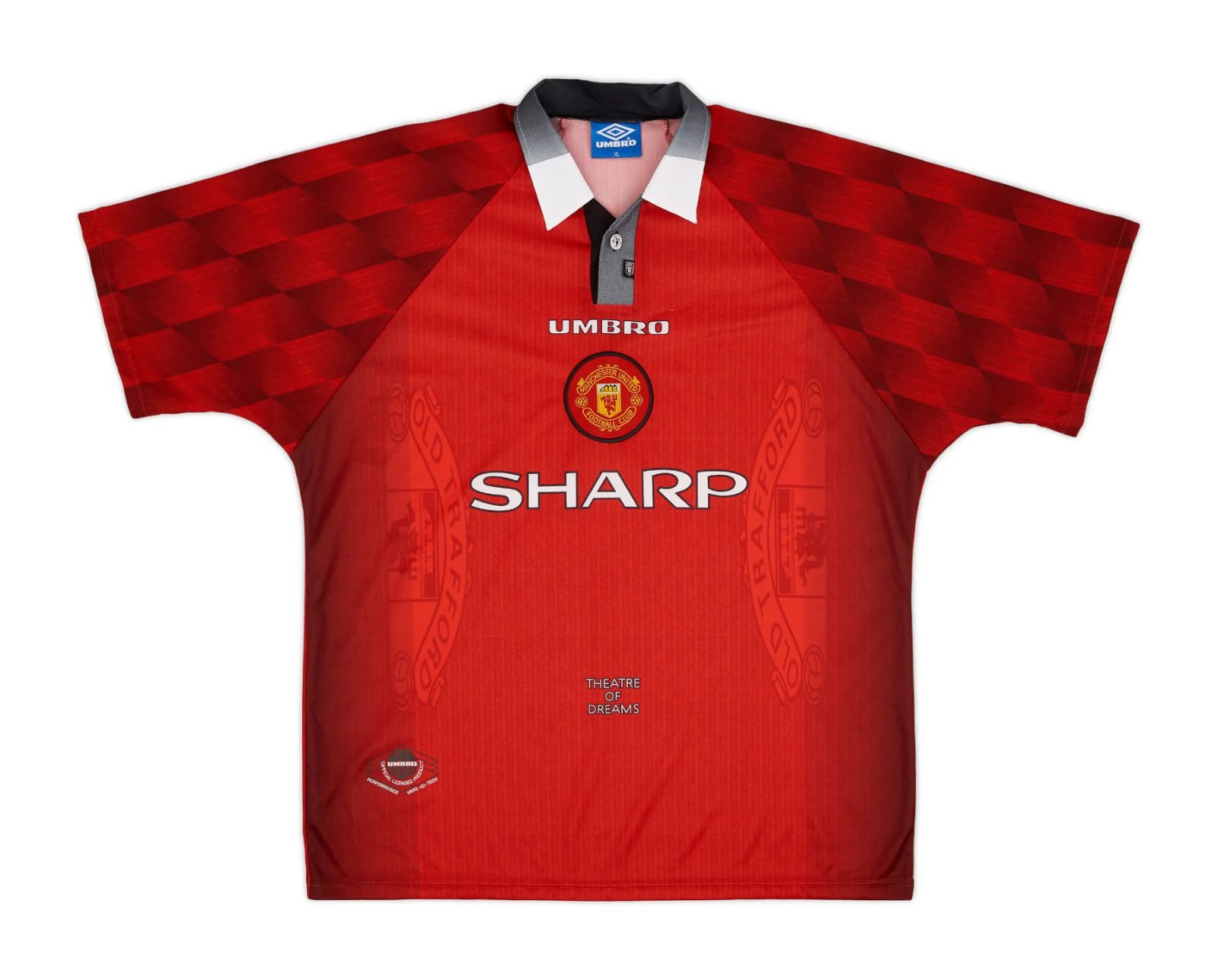 Primera equipación de Manchester United 96-97