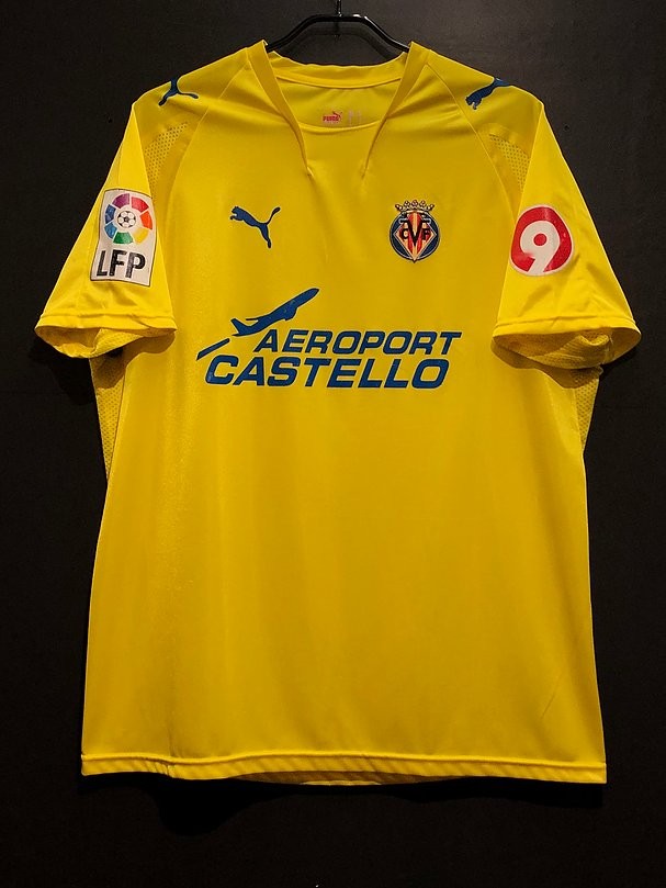 Primera equipación de Villarreal 07-08