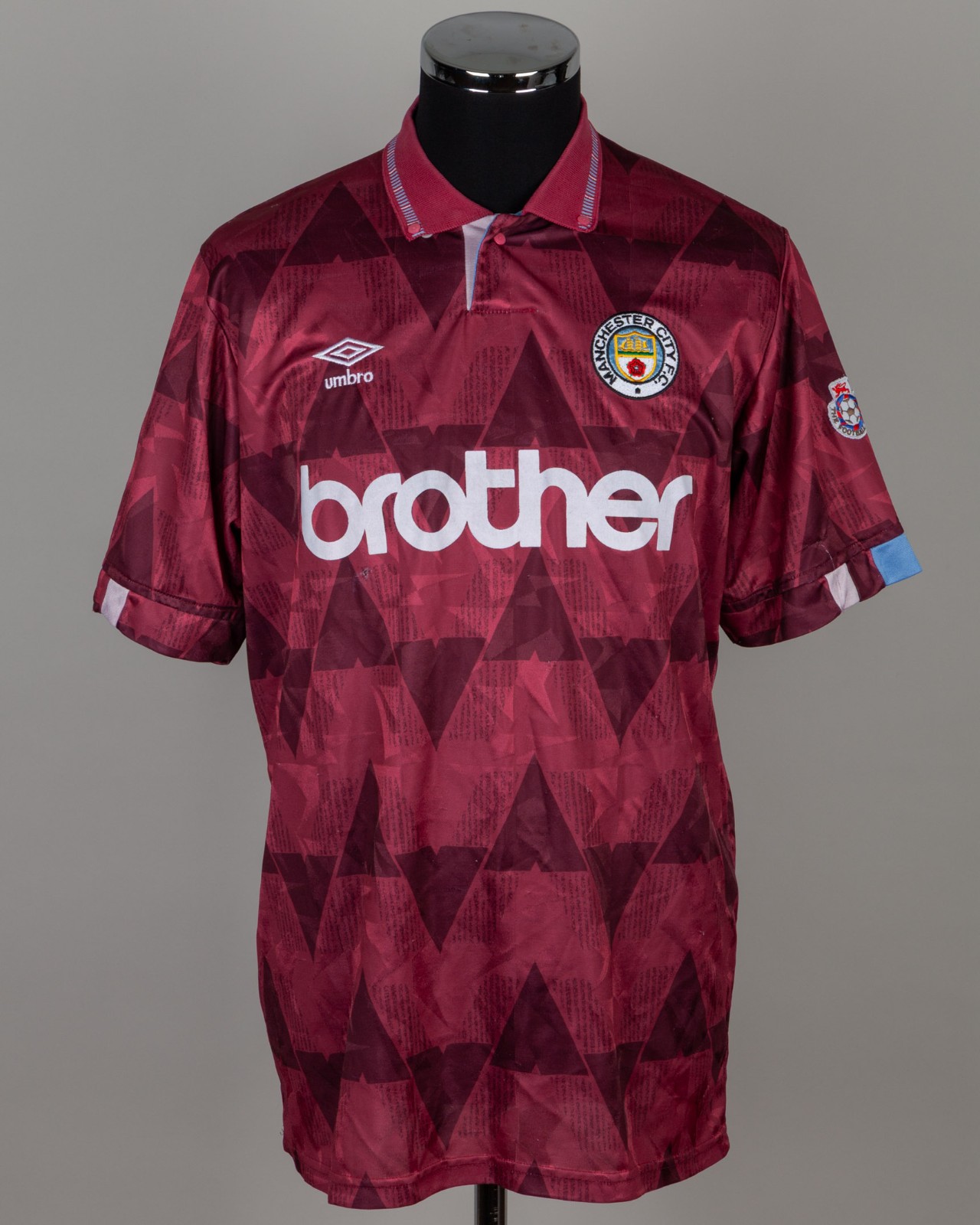 Manchester City 90-91 Visitante 3