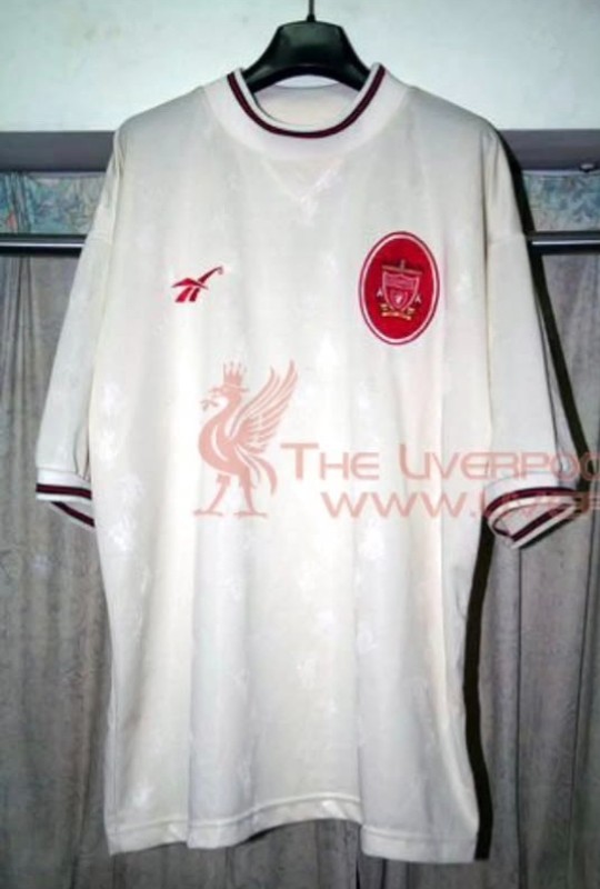 Equipación especial de LiverpoolFC 96-97