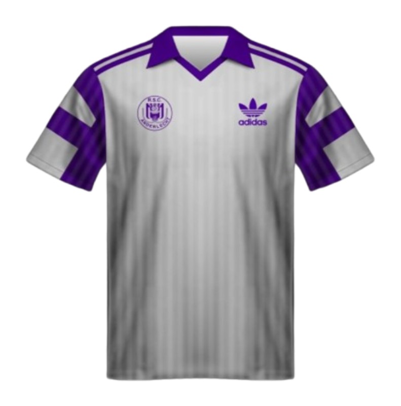 Primera equipación de Anderlecht 89-90