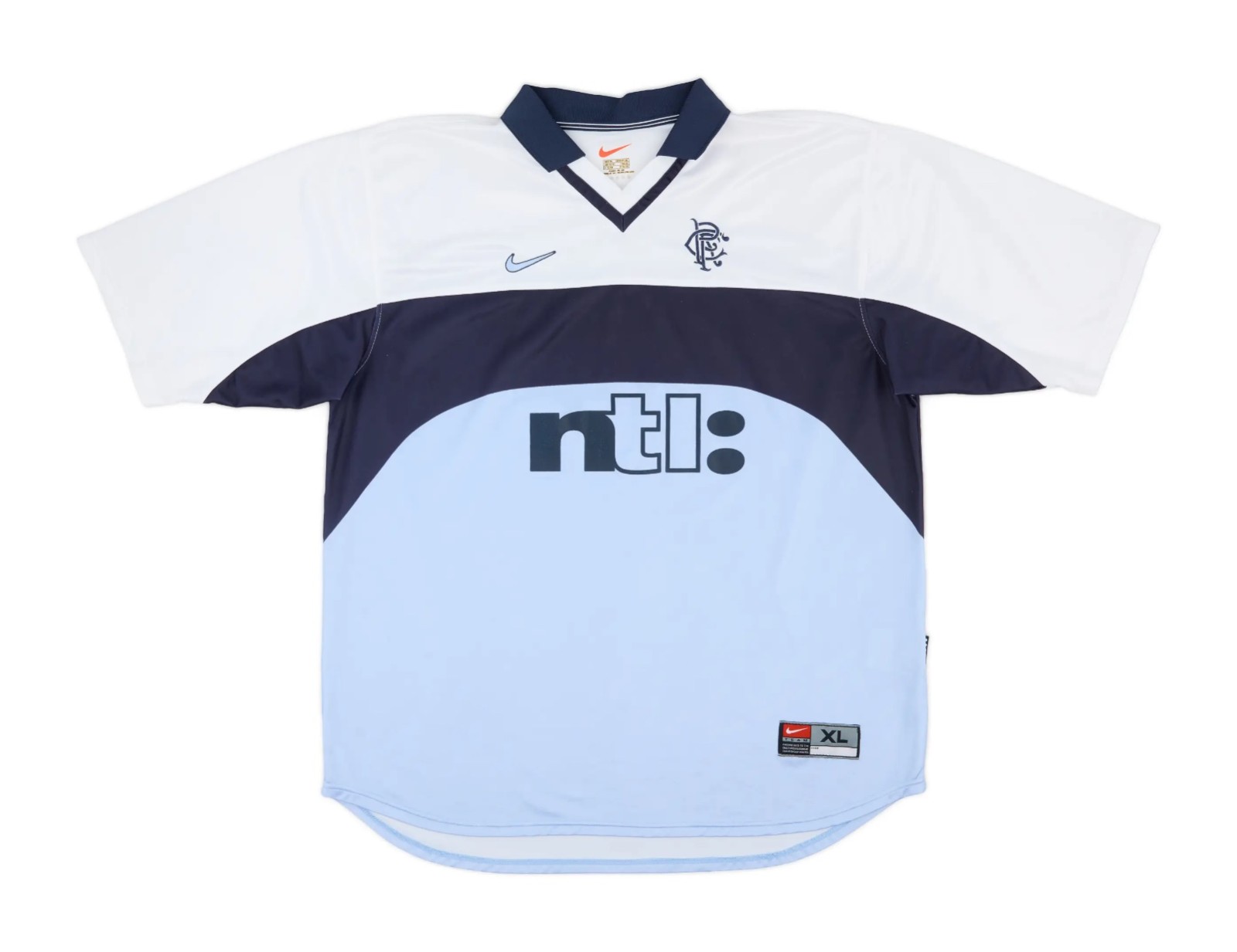 Segunda equipación de Glasgow Rangers 99-00