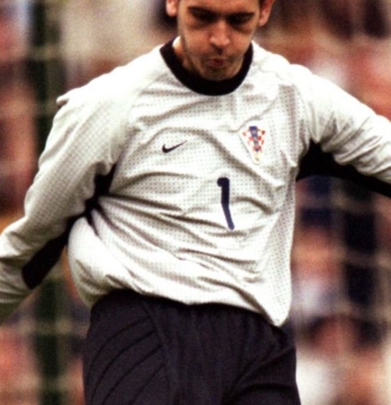Equipación de portero de Croacia 2000