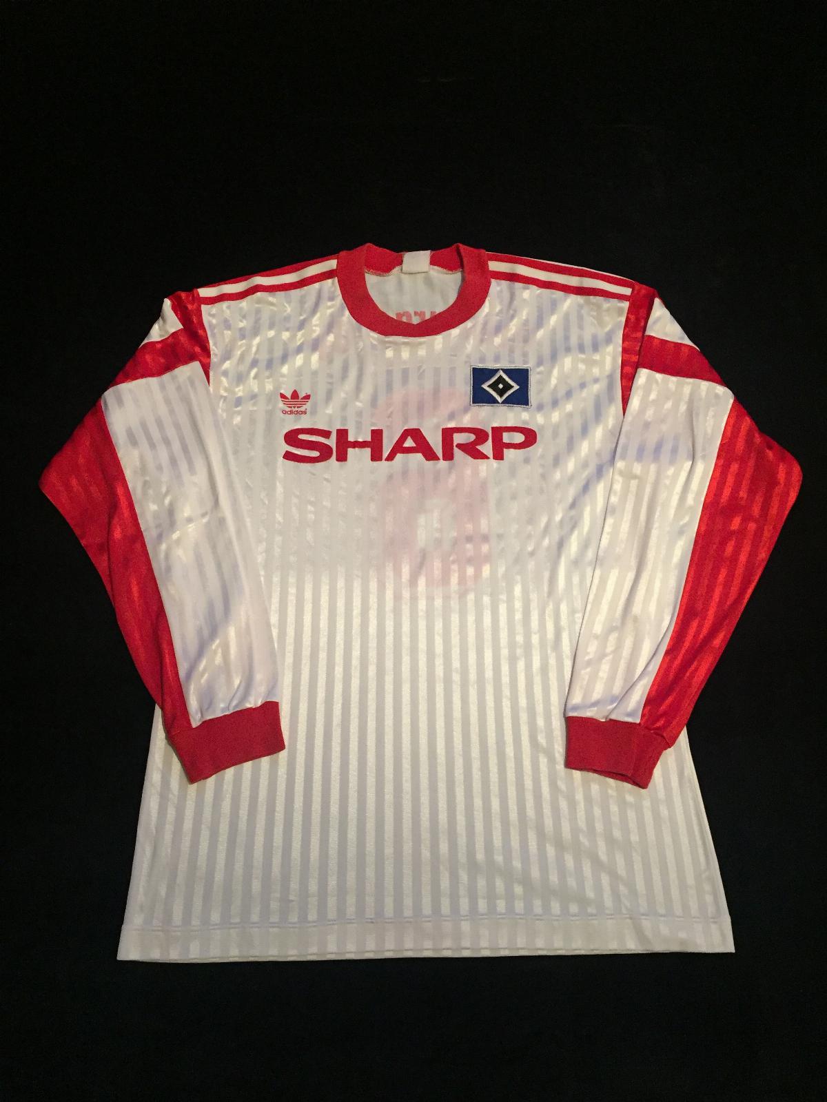 Primera equipación de Hamburgo 91-92