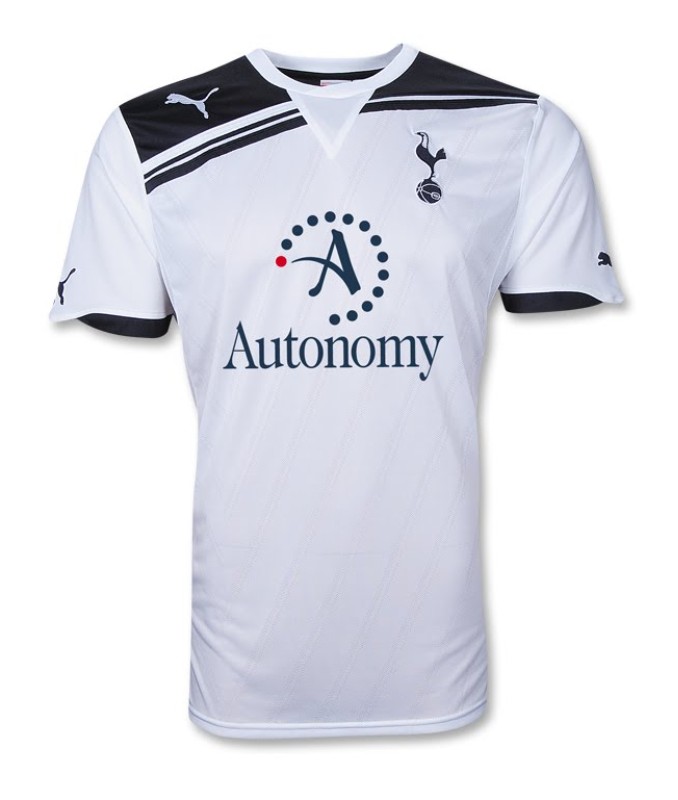 Primera equipación de Tottenham 10-11