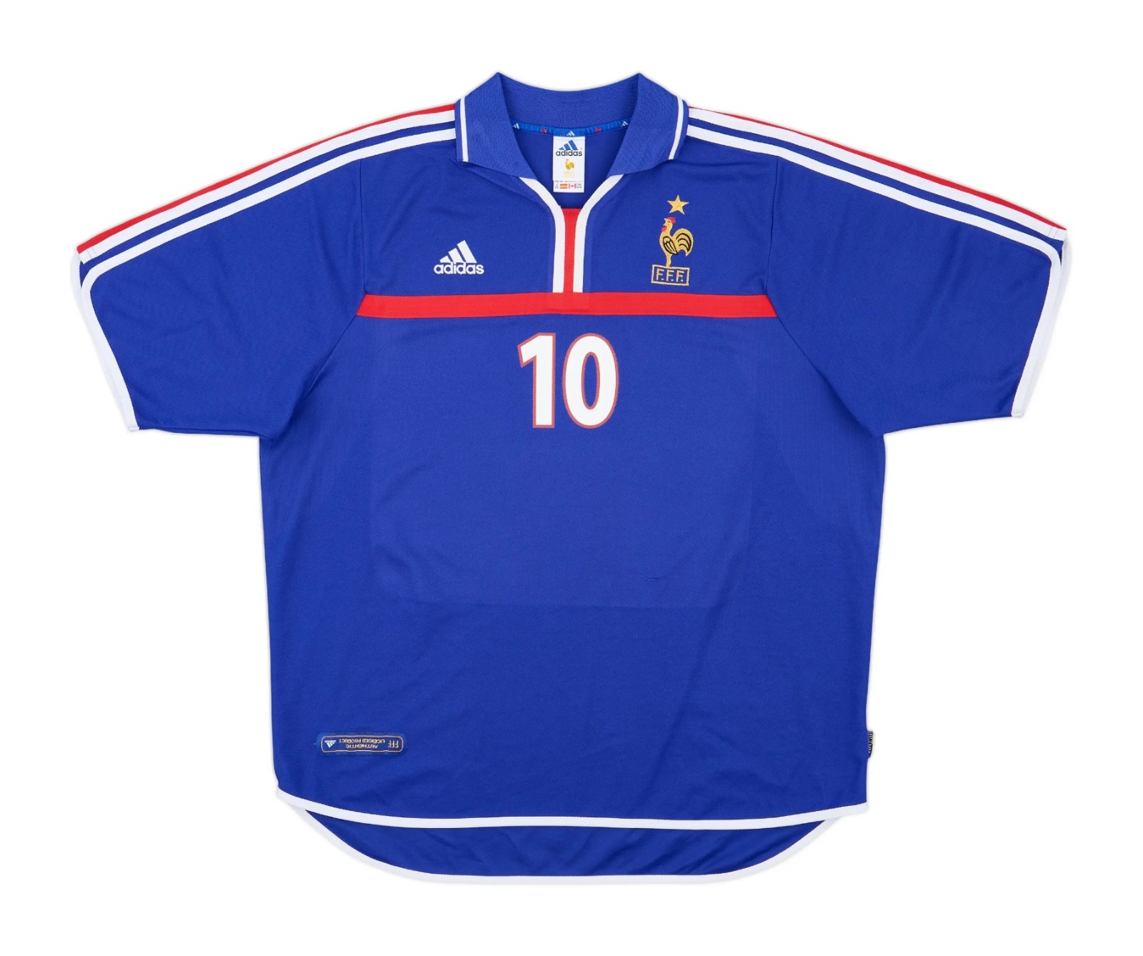 Primera equipación de Francia 2000