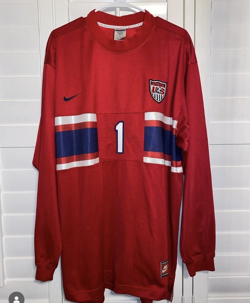 Equipación de portero de Estados Unidos 1996
