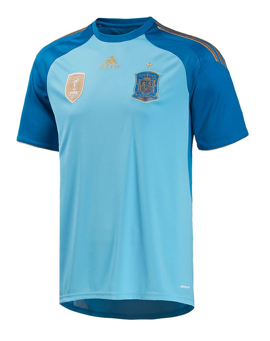 Equipación de portero de España 2014