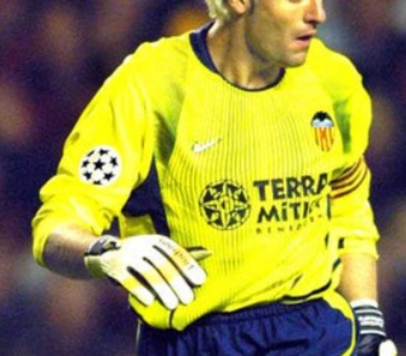 Equipación de portero de Valencia 02-03
