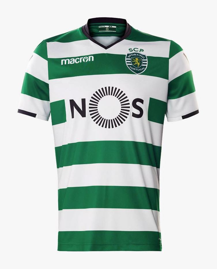 Primera equipación de Sporting de Portugal 17-18