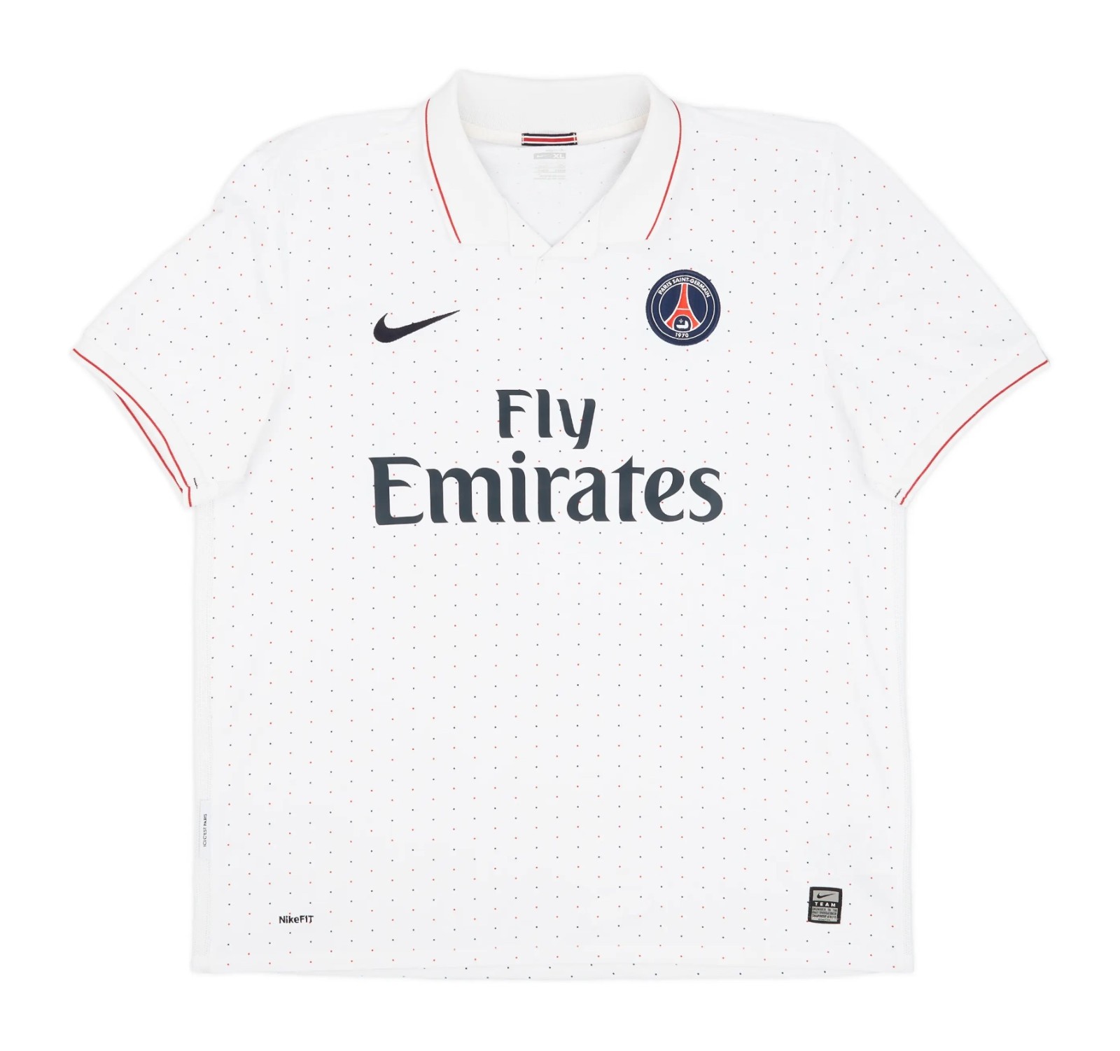 Segunda equipación de Paris Saint-Germain 09-10