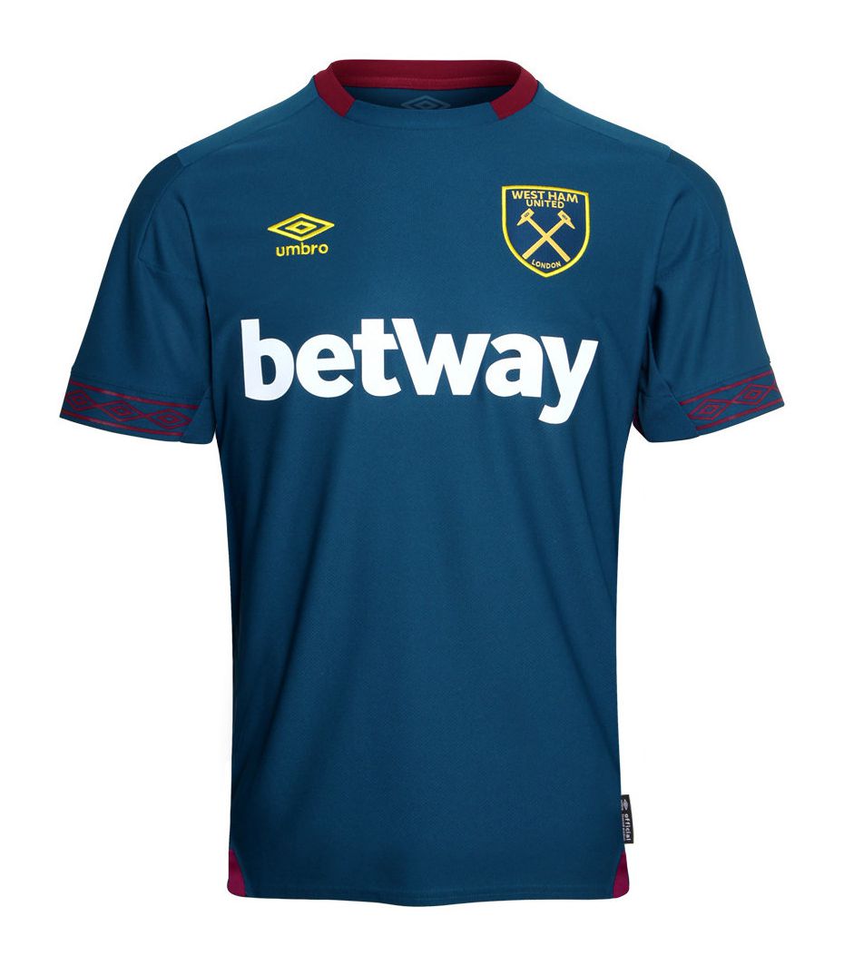 Segunda equipación de West Ham United 18-19