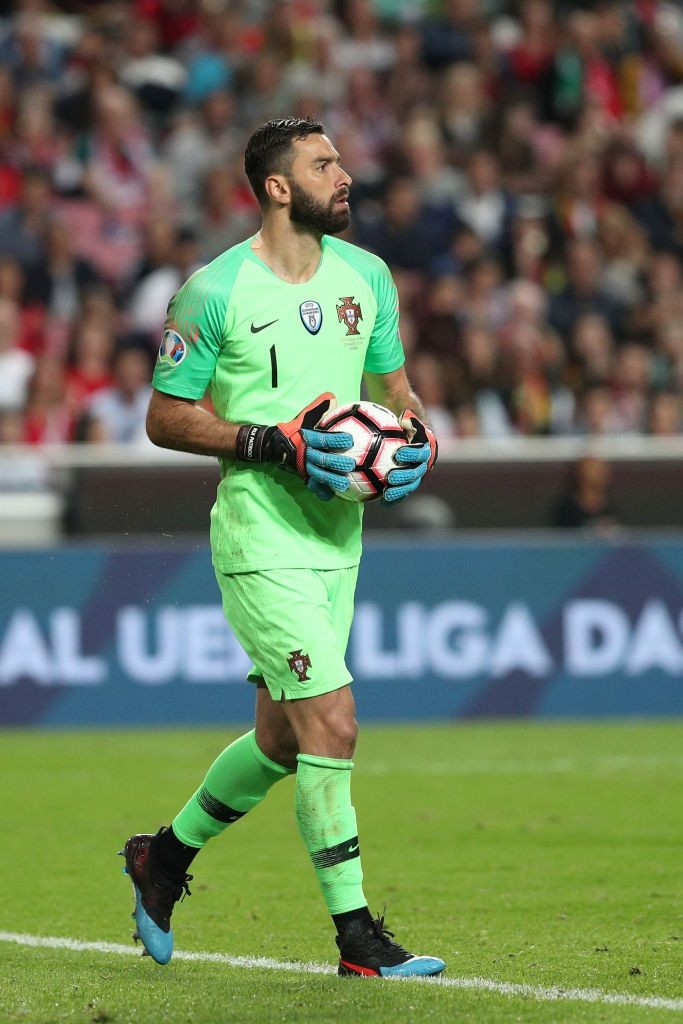 Equipación de portero de Portugal 2018