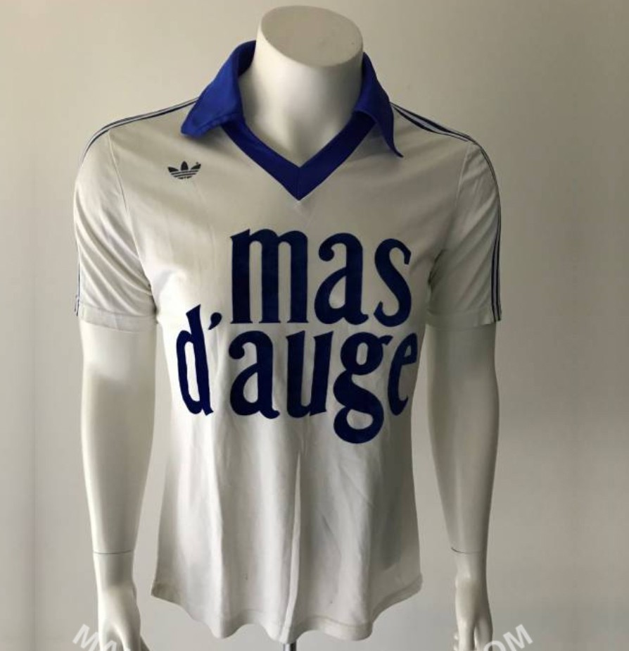 Primera equipación de Olympique de Marsella 79-80
