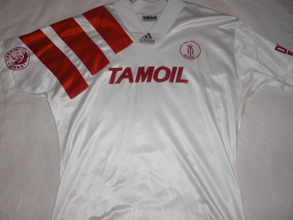 Segunda equipación de Monaco 92-93