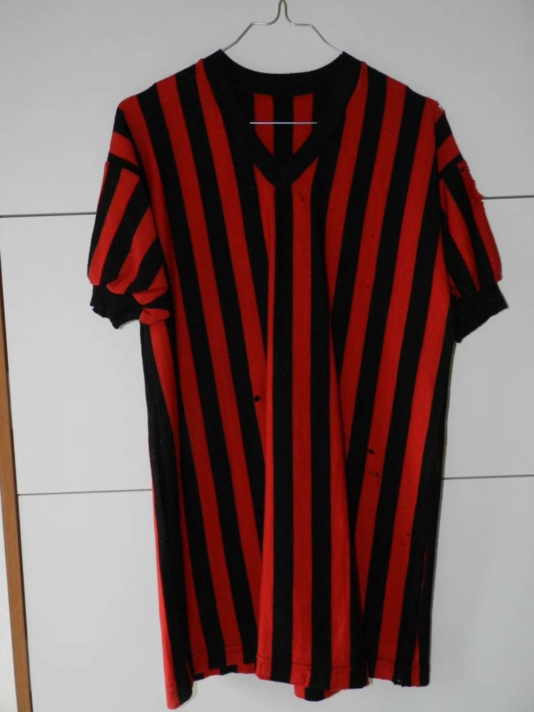 Primera equipación de Milan 78-79
