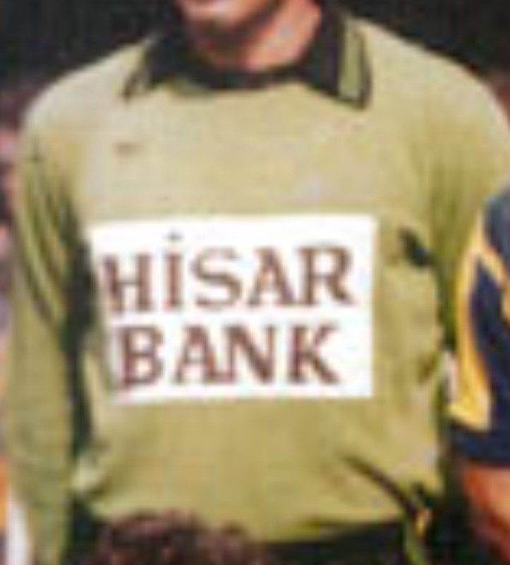 Equipación de portero de Fenerbahçe 82-83