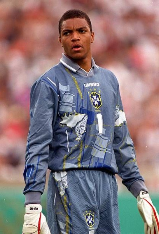 Equipación de portero de Brasil 1996