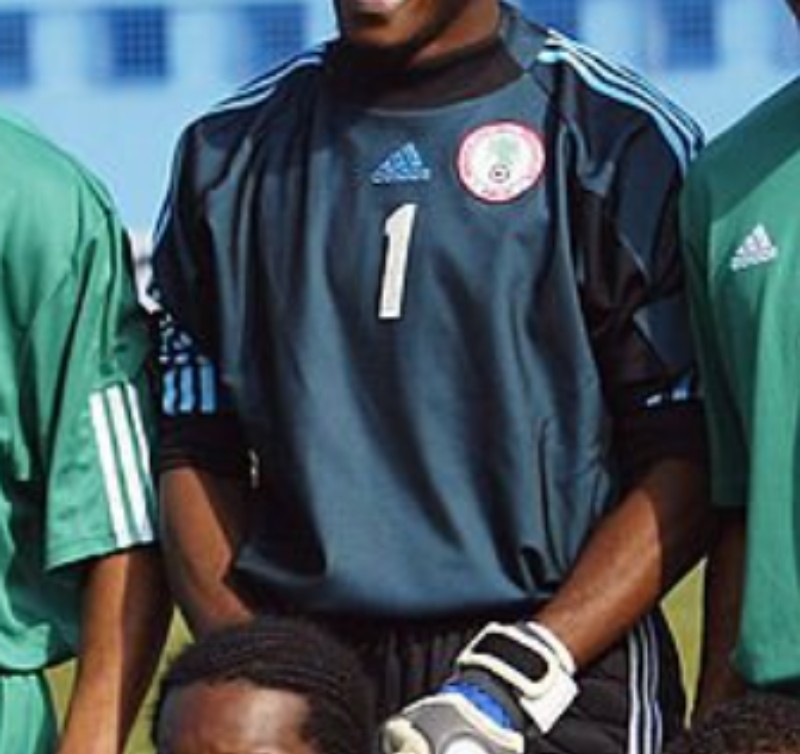 Equipación de portero de Nigeria 2004