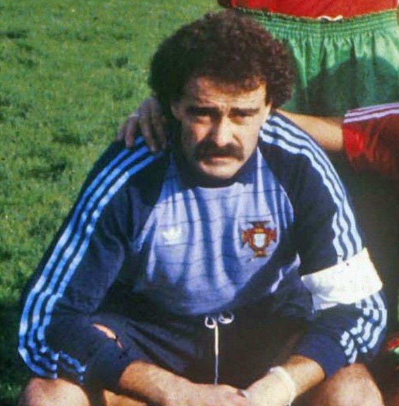 Equipación de portero de Portugal 1983