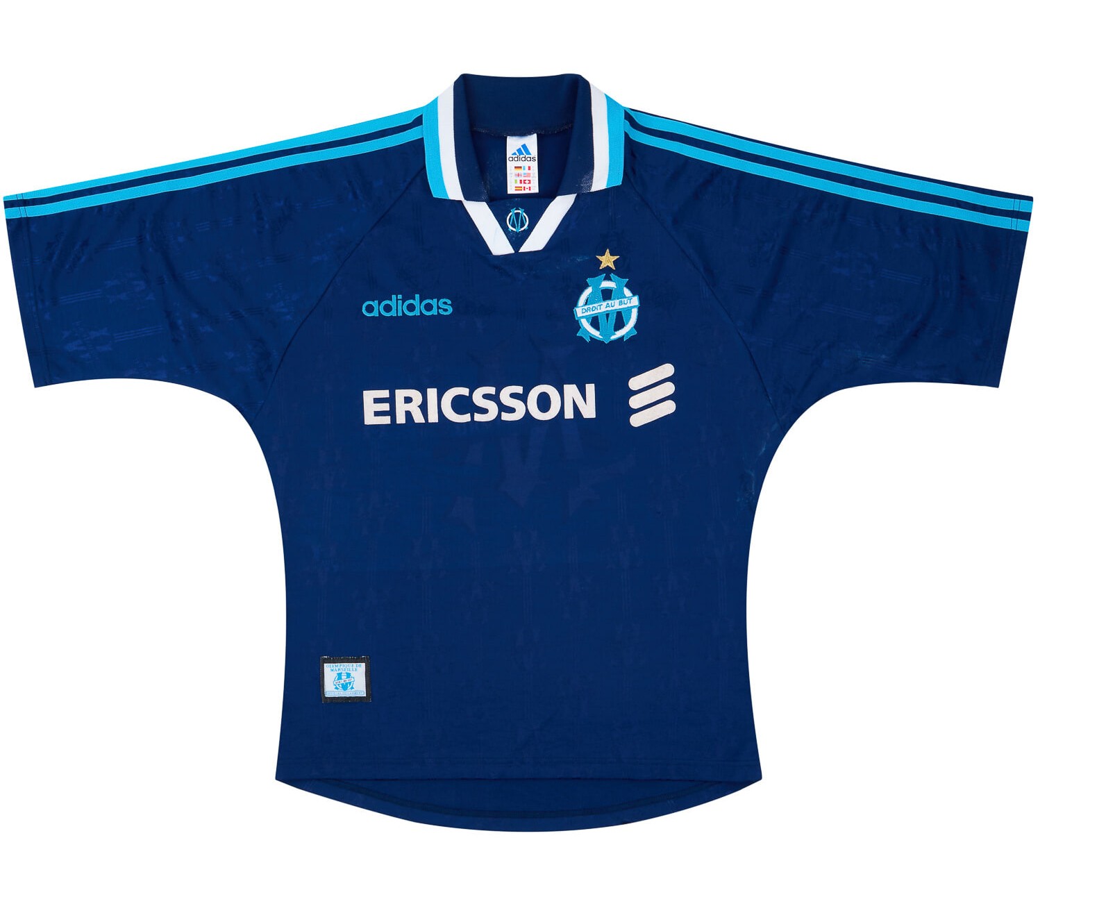 Tercera equipación de Olympique de Marsella 97-98